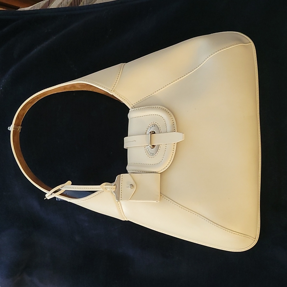 BRAND NEW Dooney&Bourke florentine white leather satchel handbag.
